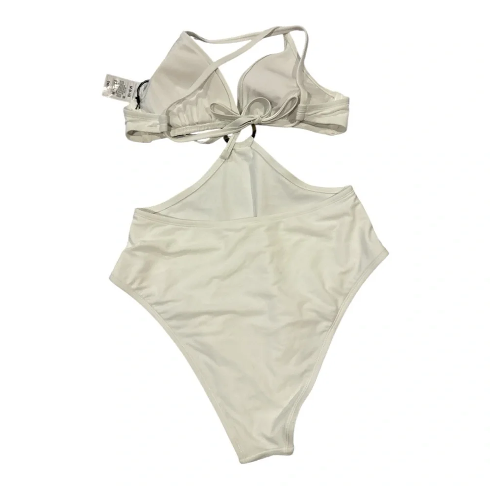 Shade & Shore‎ White One-Piece Swimsuit